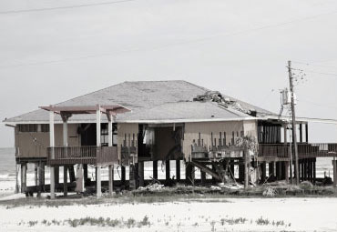 Wind damage - spray foam can help prevent uplift to Virginia Beach roofs